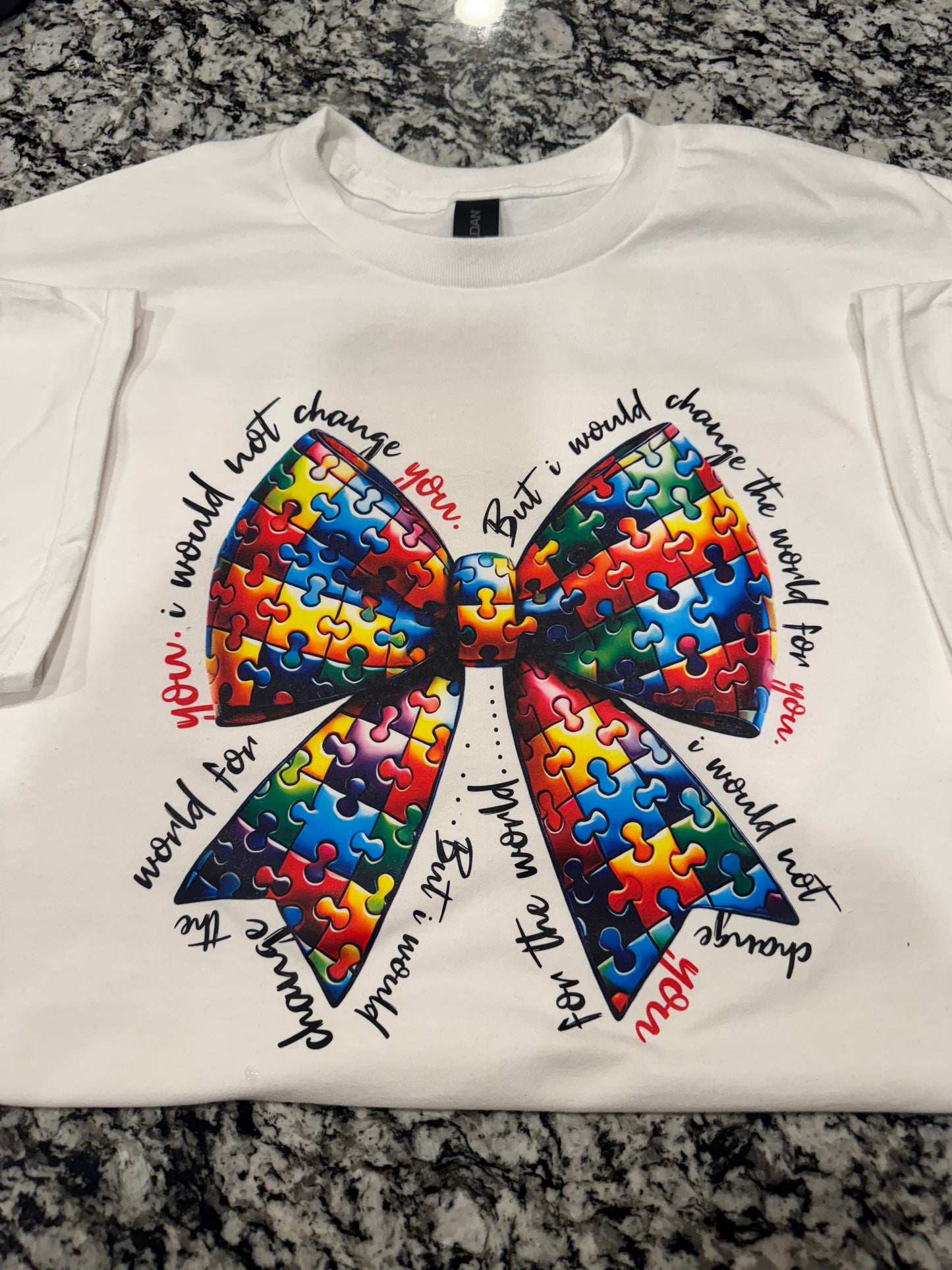 Autism Awareness (Puzzle Bow)