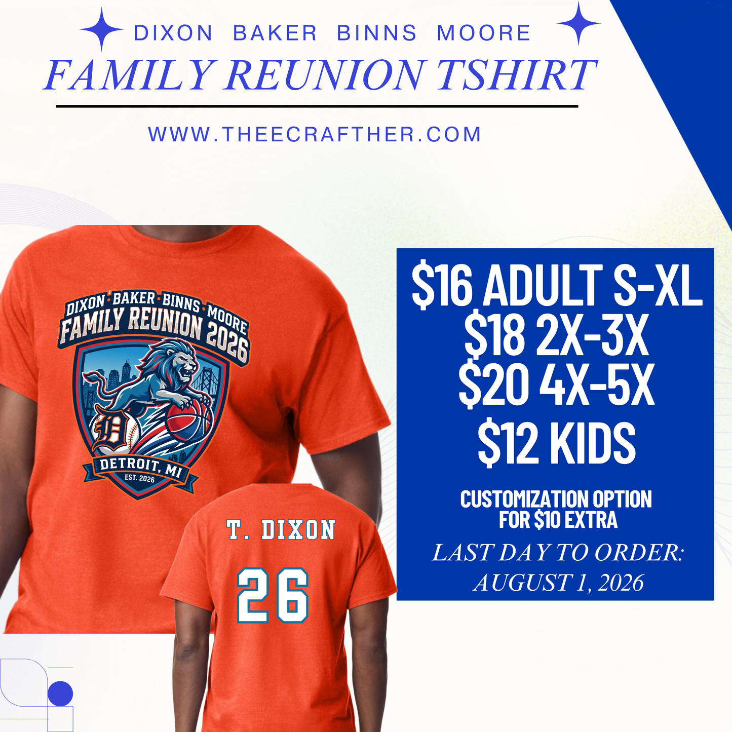 DBBM Reunion Shirts 2026