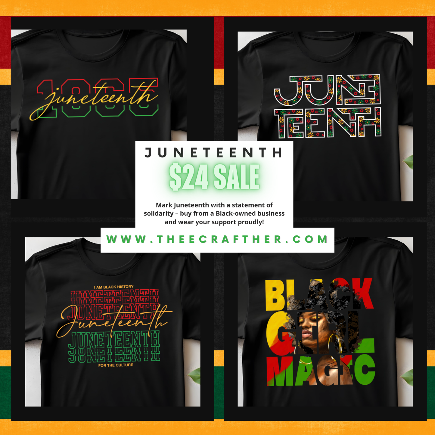 Juneteenth Custom Shirts 2024