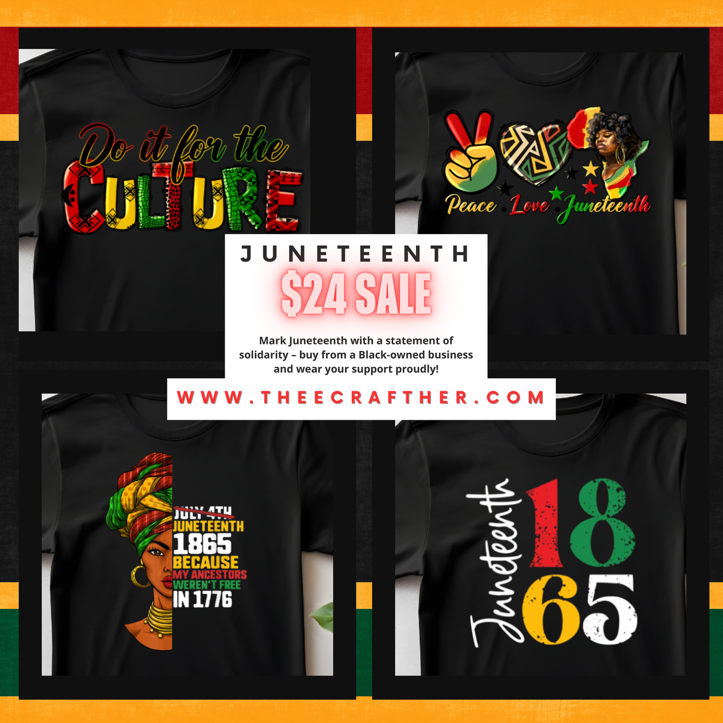 Juneteenth Custom Shirts 2024